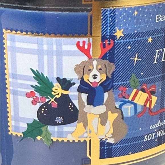 Bath & Body Works Flannel 3 Wick Candle with Decorative Lid - Picture 10 of 13